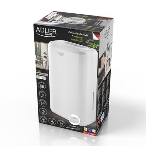 Adler Kompresorowy osuszacz powietrza 10l/24h LCD