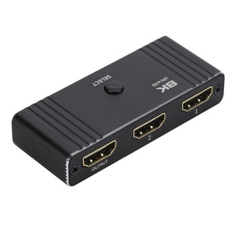 Dwukierunkowy Switch 2x1 8K HDMI 2.1 Spacetronik SPACETRONIK