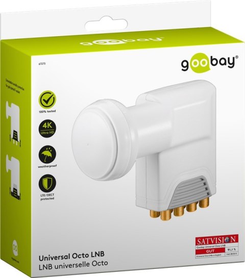 LNB Octo Goobay 0.1dB Goobay