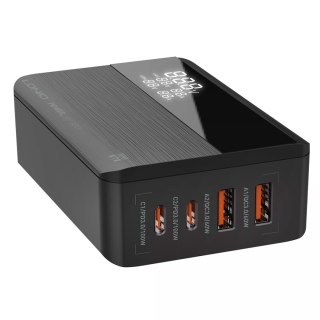 Ładowarka USB 100W PD3 QC4+ wyświetlacz 4-portowa LDNIO