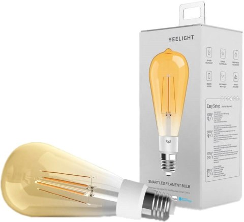 Żarówka YLDP23YL SMART LED Filament Ściemnialna 6W YEELIGHT