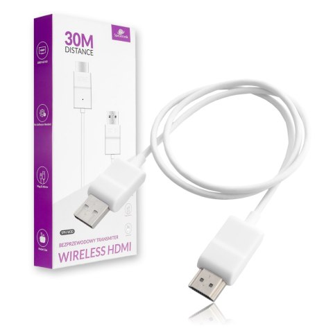 Bezprzewodowy transmiter HDMI 1.4 SPH-W30 SPACETRONIK