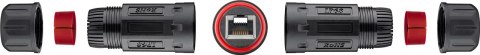 Łącznik kabli sieciowych RJ45 CAT5/6/7 IP68 Goobay