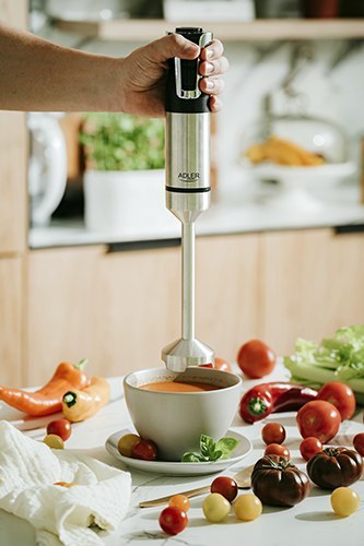 Adler Blender ręczny - zestaw - 1800W