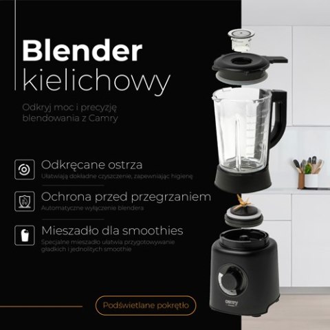 Camry Blender kielichowy - 23000obr/min - 1,7l kielich - 3 programy