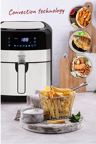 Camry Frytkownica beztłuszczowa - 9 programów 5,0 L - Airfryer