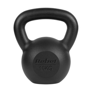 Kettlebell żeliwny 16kg, REBEL ACTIVE