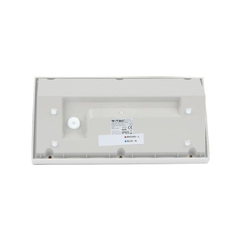 Oprawa Ścienna V-TAC 20W LED Ukośna Biała IP65 VT-8055 3000K 2045lm