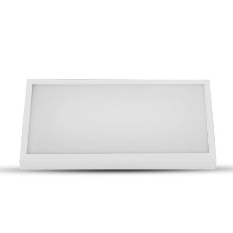 Oprawa Ścienna V-TAC 20W LED Ukośna Biała IP65 VT-8055 3000K 2045lm