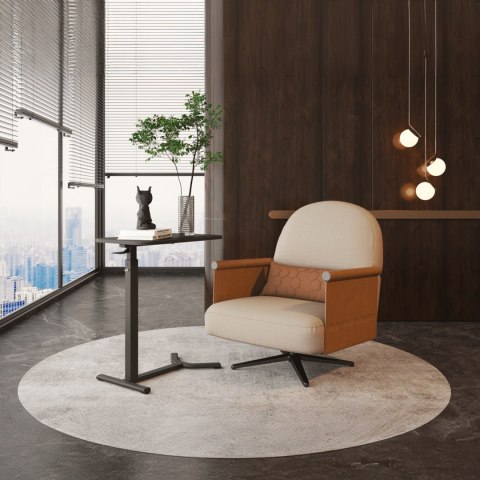 Stolik z manualną regulacją Buddy 05 czarny