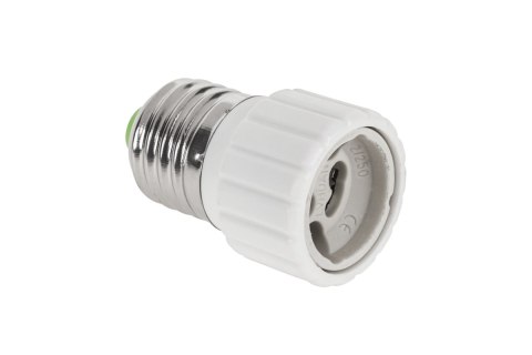 Adapter żarówki E27/GU10