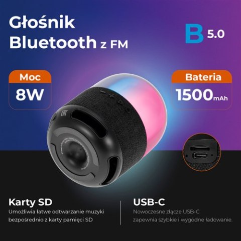 Adler Głośnik Bluetooth z FM