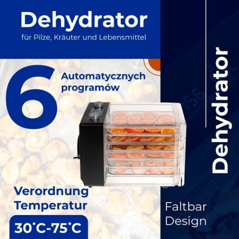 Adler Suszarka do grzybów, ziół i żywności - dehydrator