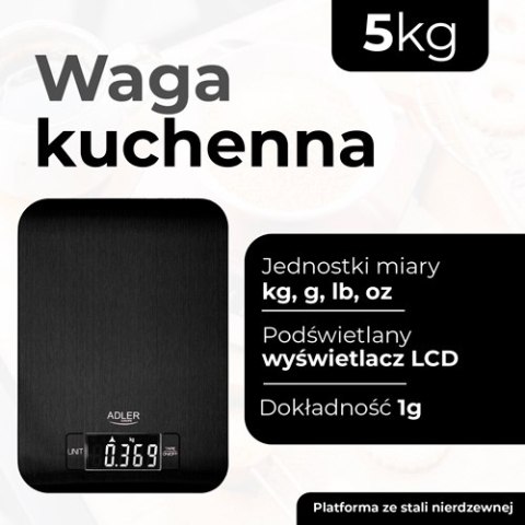 Adler Waga kuchenna - 5kg