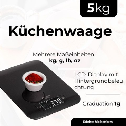 Adler Waga kuchenna - 5kg