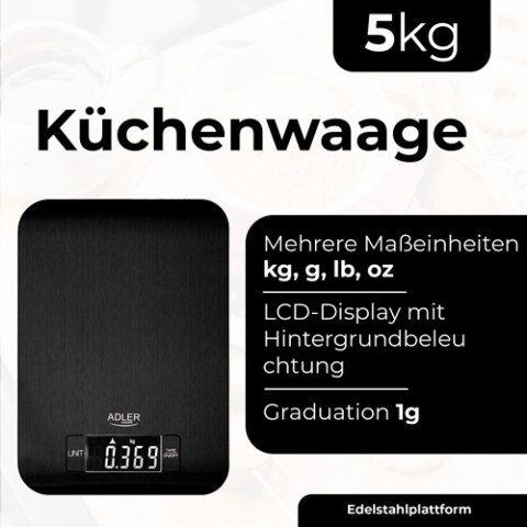 Adler Waga kuchenna - 5kg