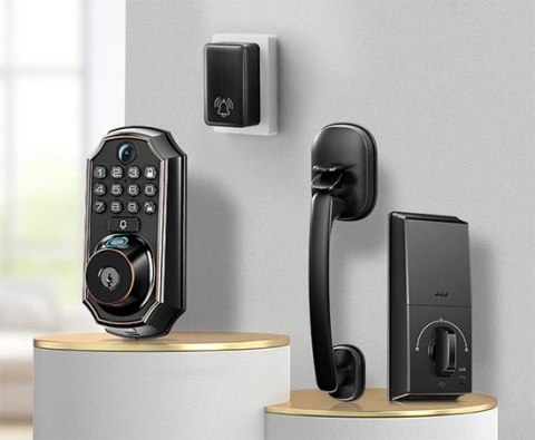 Inteligentny zamek do drzwi z klamką ARPHA D289H