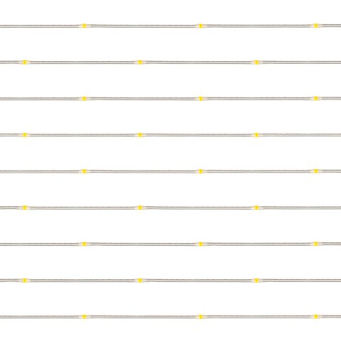 Sznur oświetleniowy świąteczny ze zmianą trybu świecenia - 10 m, ciepły biały