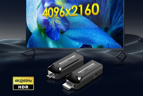 Transmiter LAN USB-C na HDMI Spacetronik SPH-CL01 SPACETRONIK