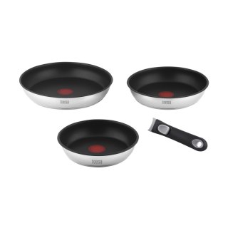 Zestaw patelni z odłączaną rączką 22cm , 24cm 28 cm TEESA FRYING PANS SINGLE HAND