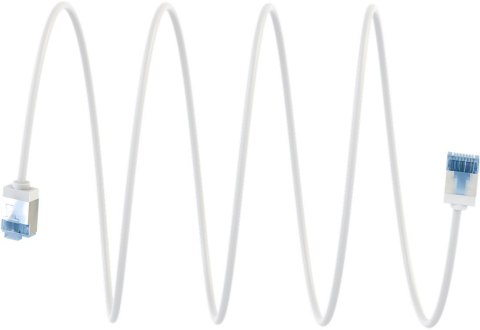 Kabel LAN Patchcord CAT 6A EXTRA FLEX biały 5m