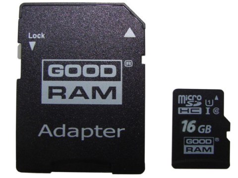Karta pamięci micro SDHC GOODRAM 16GB Class10 UHS