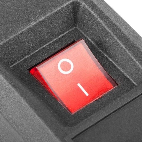 Listwa przepięciowa 5 gniazd 1,5m czarna ARMAC R5