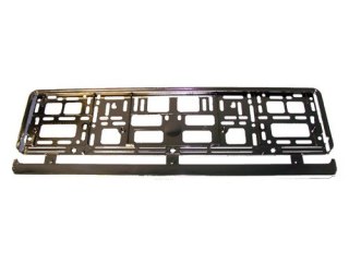 Ramka tablicy rejestracyjnej chrom--