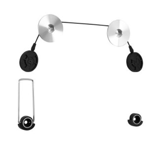 Uchwyt LCD Ultra Slim 23"-42" 50kg srebrno-czarny