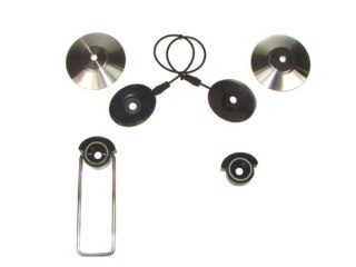 Uchwyt LCD Ultra Slim 23"-42" 50kg srebrno-czarny