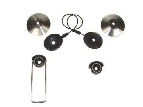 Uchwyt LCD Ultra Slim 23"-42" 50kg srebrno-czarny