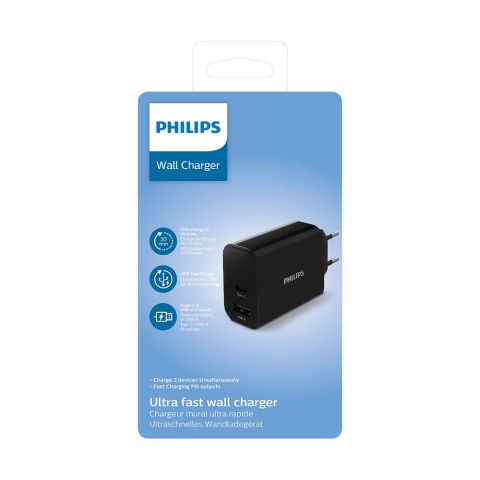 Ładowarka USB 30W sieciowa do gniazdka DLP2621/12 Philips