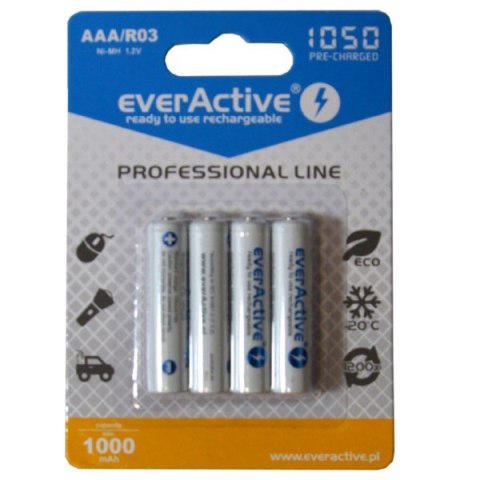 Bateria akumulator R03 PRO everActive 1000 mAh 4sz