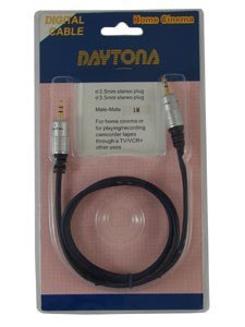 Kabel Jack3,5st.-Jack3,5st. Digital 1,0m Blis --