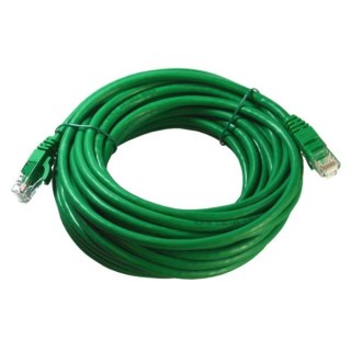 Kabel patchcord UTP6 10,0m zielony---
