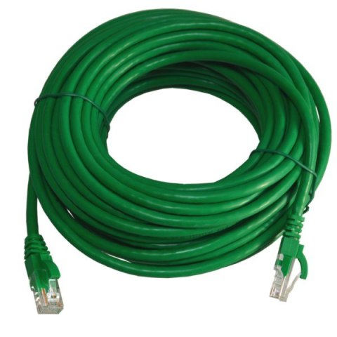 Kabel patchcord UTP6 15,0m zielony---