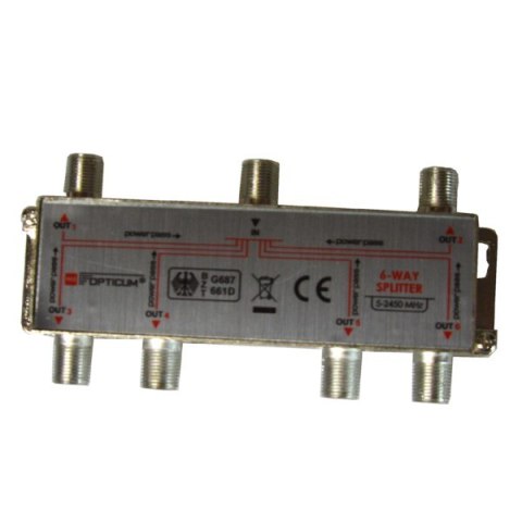 Spliter F*6 HQ 5-2400MHz Opticum