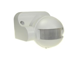 Czujnik ruchu PIR naścienny II biały