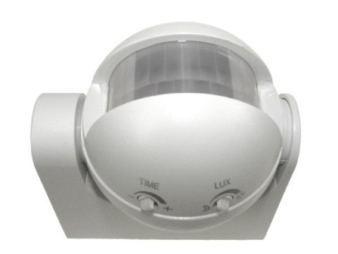 Czujnik ruchu PIR naścienny II biały