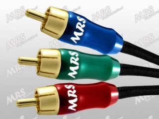 Kabel 3RCA 3m MRS-104 OCC HiFi 13mm z filtrem-