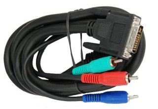 Kabel DVI-3*RCA 3,0m