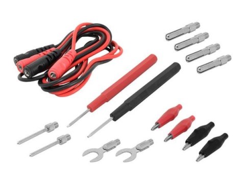 Kabel miernika zestaw z końcówkami 16-el ---