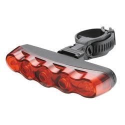 Lampa rowerowa LED tył 5 diod.