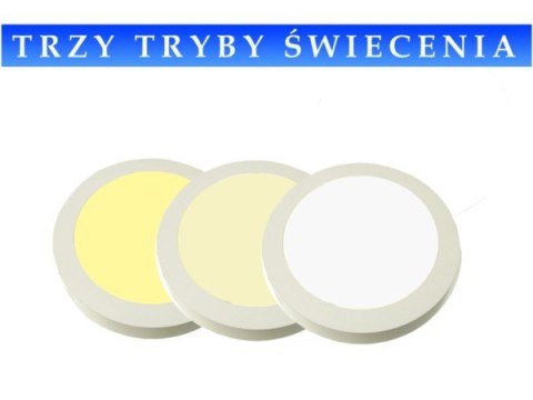 Panel led Winter 6W 230V WW+DW+CW