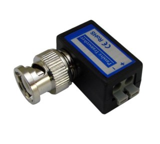 Transformator video pasywny BNC kątowy terminal-