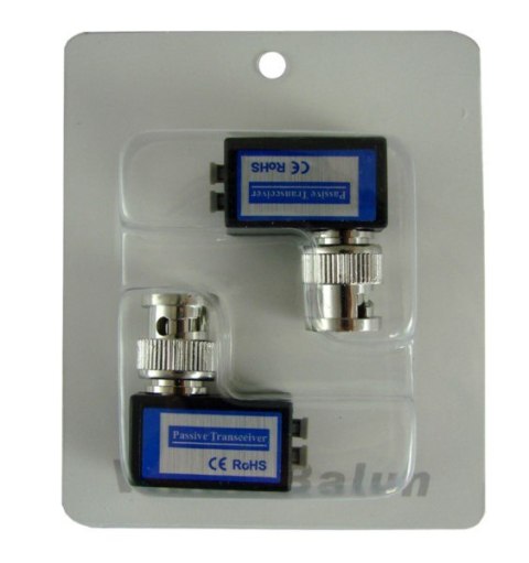 Transformator video pasywny BNC kątowy terminal-