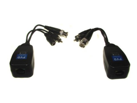 Transformator video pasywny BNC zasilanie audio I