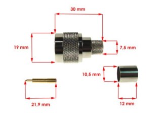 Wtyk N zaciskany H1000 op/10