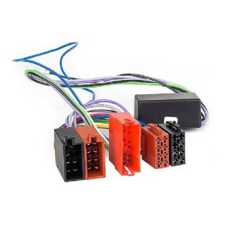 Adapter ISO-Mini ISO (ampli+subw) Audi + zasil ---