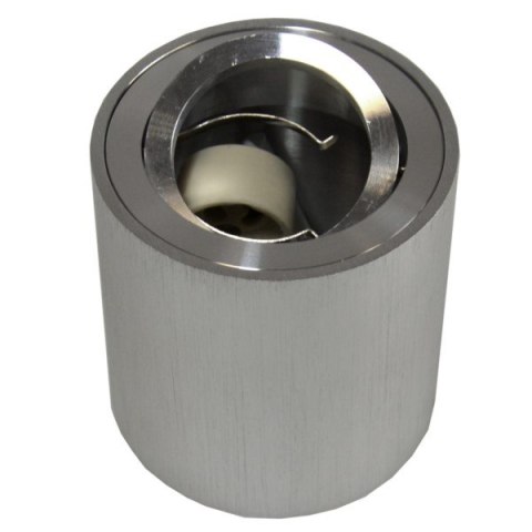 Oprawa sufitowa Febe srebrna szczotkowana ruchoma